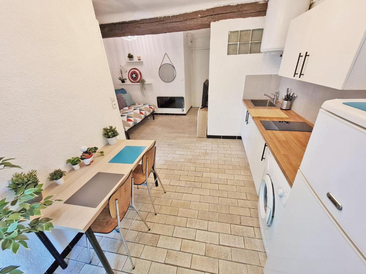 GregBnb - T2 Design 34m² - Toulon Est - Wifi Fibre Exterior foto