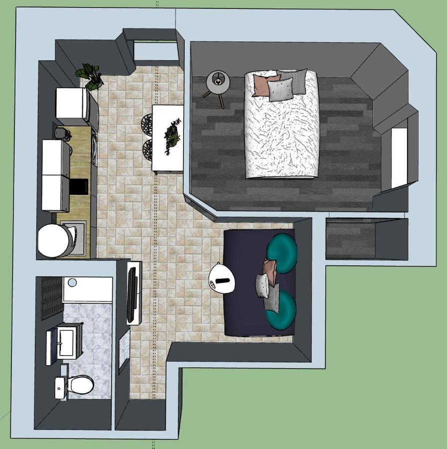GregBnb - T2 Design 34m² - Toulon Est - Wifi Fibre Exterior foto